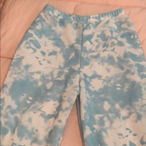 tie dye sweatpants